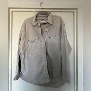 Zara shirt/jacket/shacket